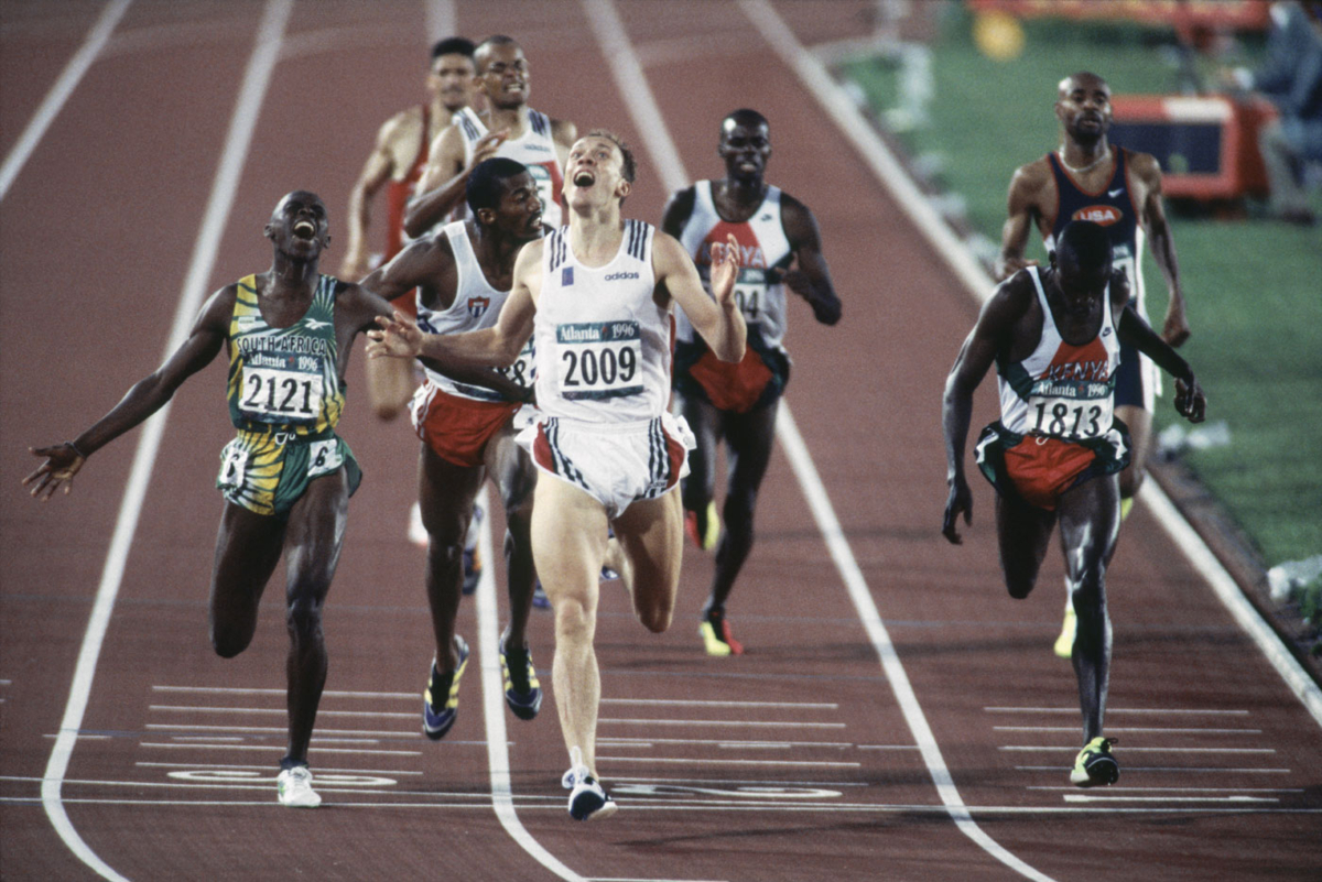 Vebjørn Rodal vant gull på 800 m under sommer-OL i Atlanta ’96, med norsk rekord på 1.42,58.  Foto: IOC/Kishimoto.