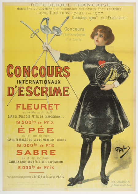 Offisiell plakat fra OL i Paris i 1900
